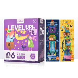 Mideer - Level Up Puzzles - 2-in-1 - Level 6 Imagine The World - Image 5