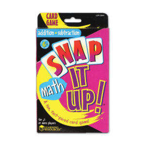 Learning Resources - Snap it Up!® Addition & Subtraction Maths Card Game - Image 3