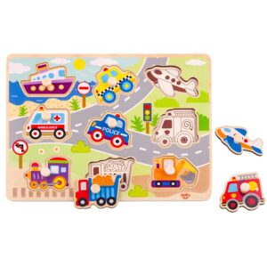 TookyToy - Vehicle Puzzle - Image 1