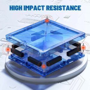 Mideer - Colourful Magnetic Tiles Cold Colour - 20pcs - Image 4