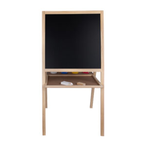 Classic World - 5-in-1 - Blackboard & Whiteboard Art Easel - 58 x 4 x 116 cm - Image 1