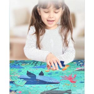 Mideer - Gift Box Puzzle - Wonderful Ocean - 104pcs - Image 2