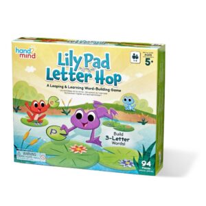 Hand2Mind - Lily Pad Letter Hop Word-Building Game - Image 5