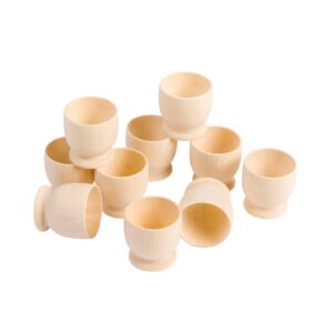 Anthony Peters - Wooden Egg Cups (10) - Image 1
