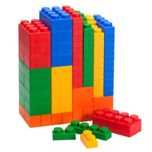 Greenbean - Jumbo Soft Blocks - Mixed - 120pcs - Retail Box - Image 3