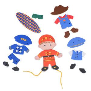 Classic World - My Job Lacing Toy - Boy - Image 1