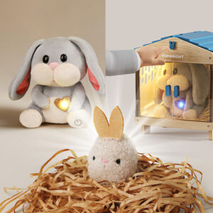 TopBright - Pretend & Play - Interactive Care Bunny Kit with Lights and Sounds - 9pcs - Image 3