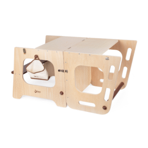Classic World - 3-in-1 Convertible Helper Tower - Wooden Learning Tower - 48.5 x 51 x 90cm - Image 3