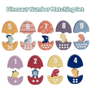 TopBright - Number Matching & Sorting Set - Dinosaur - 18pcs - Image 5