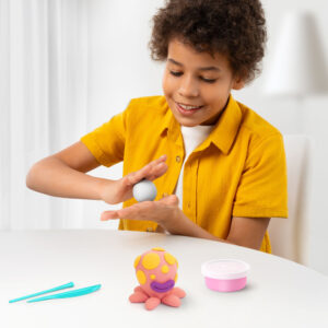 Hey Clay - Modelling Air-Dry Clay with Fun Interactive App - Ocean, 15 cans - Image 3
