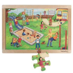 Beleduc - Frame Puzzle - Kindergarten - 24pcs - Image 1