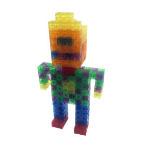 Greenbean - Transparent Linking Cubes - Interlocking Building Blocks - 300pcs in Container - Image 4