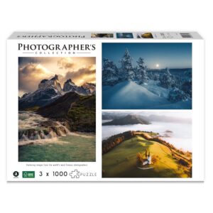 Ambassador - Photographers Collection: 3 x 1000 Piece Puzzle Bundle - Iconic Natural Wonders - Image 3