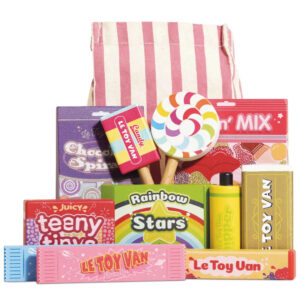 Le Toy Van - Pretend & Play - Wooden Retro Sweets and Candy Set - 11pcs - Image 8