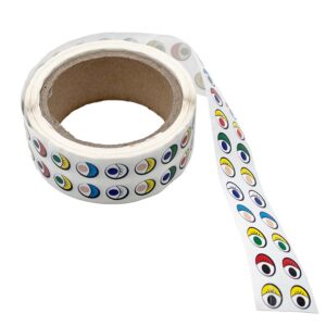 Anthony Peters - Eye Stickers - Coloured - 1 Roll of 2000 - Image 1