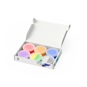 Hey Clay - Modelling Air-Dry Clay with Fun Interactive App - Clownfish, Discus Fish, Eel, Series Ocean, 6 cans - Image 3