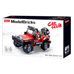 Sluban - Model Bricks - Jeep - 253pcs - Image 4