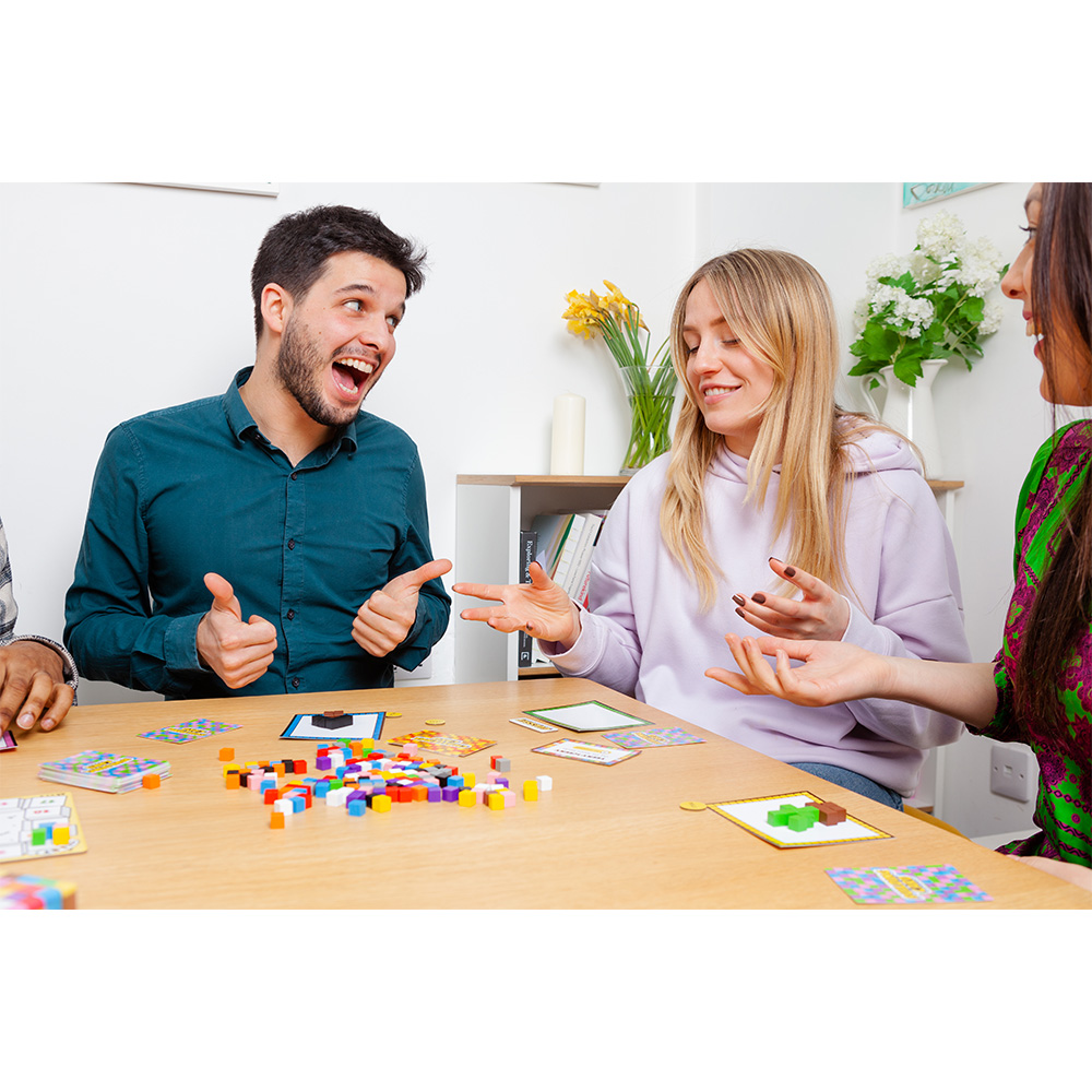 Big Potato Games - Block Party - A Block-building, Guessing Family Game ...