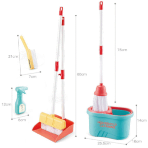 Cogo - Pretend & Play Keeping Tidy Set - Includes 6 Cleaning Tools - Image 3