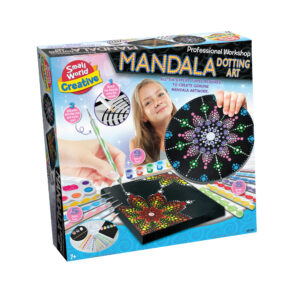 Small World Toys - Professional Workshop Mandala Dotting Art - Image 1