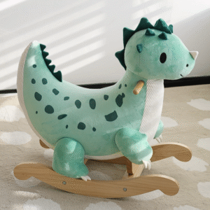 Classic World - Wooden Rocking Dinosaur - 64 x 31 x 60 cm - Image 5