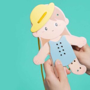 Classic World - My Job Lacing Toy - Girl - Image 4