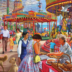 Gibsons - Hastings Promenade - 1000 Piece Jigsaw Puzzle - Image 3