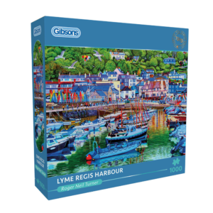 Gibsons - Lyme Regis Harbour - 1000 Piece Jigsaw Puzzle - Image 5