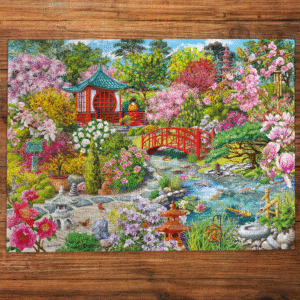 Gibsons - The Japanese Garden - 1000 Piece Jigsaw Puzzle - Image 3