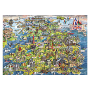 Gibsons - Beautiful Britain - 1000 Piece Jigsaw Puzzle - Image 5