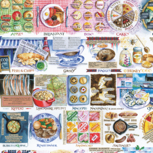 Gibsons - Pork Pies & Puddings - 1000 Piece Jigsaw Puzzle - Image 3
