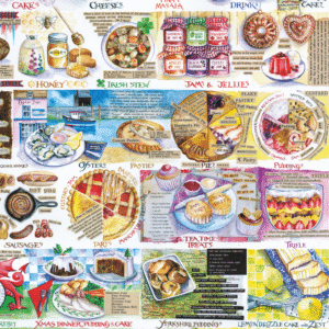 Gibsons - Pork Pies & Puddings - 1000 Piece Jigsaw Puzzle - Image 2