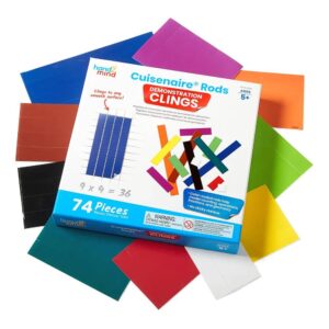 Hand2Mind - Cuisenaire® Rods Demonstration Clings: 74 Pieces - Image 3
