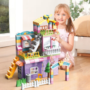 Feelo - Building Block Set - Princess Villa - 162 Pieces - Image 3