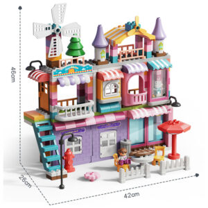 Feelo - Building Block Set - Girls Villa - 216 Pieces - Image 5