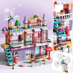 Feelo - Building Block Set - Girls Villa - 216 Pieces - Image 4