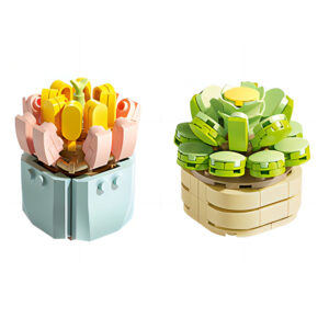 Feelo - Succulent Pot Plants - Building Block Set - 1051 Pieces - Image 4