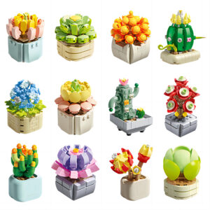 Feelo - Succulent Pot Plants - Building Block Set - 1051 Pieces - Image 5