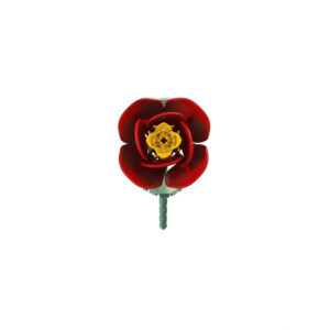 Feelo - Flower Building Block Set - Red Rose - 68 Pieces - Image 2