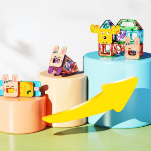 Feelo - Magnetic Tiles Activity Set - Animals - 30 Pieces - Image 4