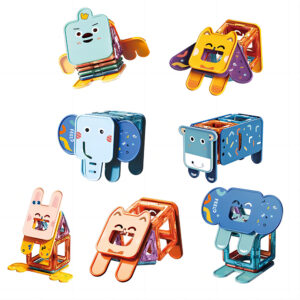 Feelo - Magnetic Tiles Activity Set - Animals - 30 Pieces - Image 3