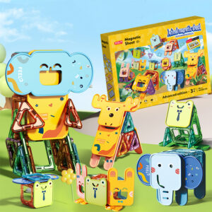 Feelo - Magnetic Tiles Activity Set - Animals - 50 Pieces - Image 5