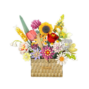 Feelo - Flower Basket Building Block Set - 1614 Pieces - Image 4
