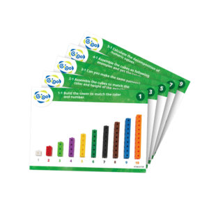 Gigo - Connect-A-Cube + 5 Cards - 105pcs Container - Image 2