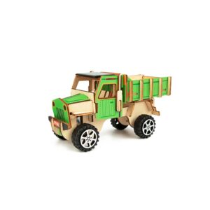 TookyToy - DIY 3D Wooden Cars - Solar Truck - Image 2