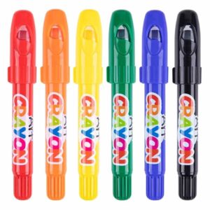 TookyToy - Twistable Washable Silky Crayons - 6 Colours - Image 3