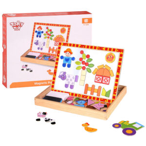 TookyToy - Magnetic Puzzle - Farm - Image 1