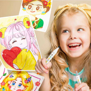 Jar Meló - Dual - Tip Washable Markers - 24 Colours - Image 4