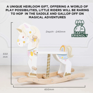 Le Toy Van - Magical Rocking Unicorn Carousel - Image 4