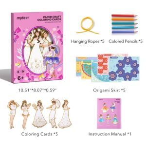 Mideer - Paper Craft Colouring Cards - My Fashion Showcase - Image 4